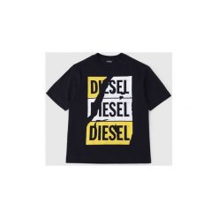 T-shirty z krótkim rękawem Dziecko Diesel 00J47U 00YI9 TJUSTZC. Czarne t-shirty chłopięce Diesel, bez wzorów, z krótkim rękawem. Za 148,55 zł.