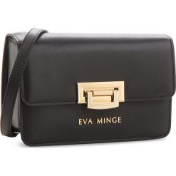 Torebka EVA MINGE - Sence 2L 17NB1372176EF 101. Czarne listonoszki damskie marki Eva Minge, ze skóry. W wyprzedaży za 269,00 zł.