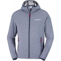 Columbia Kurtka Softshellowa Heather Canyon Jacket Navy Heather L. Brązowe kurtki sportowe męskie marki Columbia, m. W wyprzedaży za 299,00 zł.