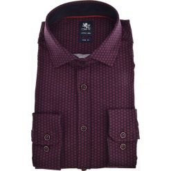 Koszule męskie: Koszula – Slim fit – w kolorze bordowym