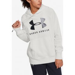 Under Armour Sportstyle Graphic Bluza Biały. Białe bluzy damskie Under Armour, xs, bez wzorów, z bawełny, bez rękawów, bez kaptura. Za 240,95 zł.