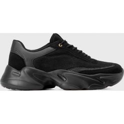 Kazar Studio - Buty. Czarne buty sportowe męskie Kazar Studio, ze skóry, na sznurówki. Za 259,90 zł.