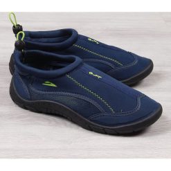 Buty męskie do wody na gumkę granatowe Galop - granatowy. Niebieskie buty sportowe męskie . Za 39,99 zł.