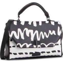 Torebka DESIGUAL - 19SAXPE5 2000. Czarne torebki klasyczne damskie Desigual, bez wzorów, ze skóry ekologicznej, klasyczne, bez dodatków. W wyprzedaży za 169,00 zł.