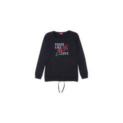 Bluza damska ze ściągaczami, nierozpinana z printem. Szare bluzy damskie marki TXM. Za 34,99 zł.
