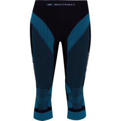 Spodenki 3/4 X-BIONIC EFFEKTOR POWER RUNNING. Czarne spodnie damskie X BIONIC, bez wzorów, biznesowe, do biegania. W wyprzedaży za 308,00 zł.