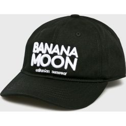 Banana Moon - Czapka. Czarne czapki damskie Banana Moon, bez wzorów, z bawełny. Za 119,90 zł.