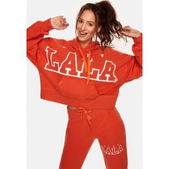 Bluza PLNY LALA Miss 1. Pomarańczowe bluzy damskie PLNY LALA, l, bez wzorów, z bawełny, bez rękawów, bez kaptura. Za 289,00 zł.