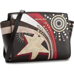 Torebka MICHAEL KORS - Selma 30H7GLMM8X Black. Białe listonoszki damskie marki Michael Kors, ze stali. Za 1279,00 zł.