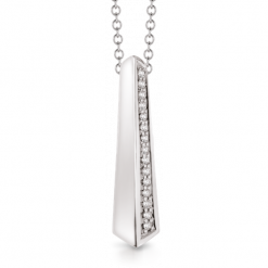 Łańcuszki męskie: RABAT Wisiorek Srebrny – srebro 925, Diament 0,03ct