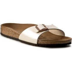 Klapki BIRKENSTOCK - Madrid 0940153 Graceful Antique Lace. Brązowe klapki damskie marki Birkenstock, bez wzorów, ze skóry ekologicznej, bez obcasa. Za 249,00 zł.