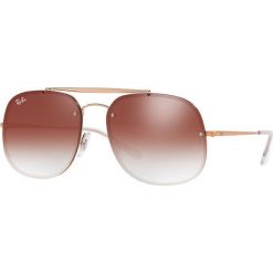 Ray-Ban - Okulary Blaze General. Brązowe okulary przeciwsłoneczne damskie . W wyprzedaży za 519,90 zł.