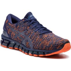 Buty ASICS - Gel-Quantum 360 Knit 2 T840N Peacoat/Peacoat 403. Niebieskie buty męskie do biegania marki Asics, z tworzywa sztucznego. Za 819,00 zł.