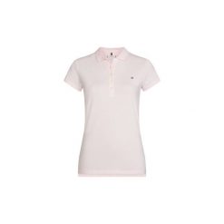 Koszulki polo z krótkim rękawem Tommy Hilfiger 1M57636661 NEW CHIARA. Różowe koszulki damskie TOMMY HILFIGER, xs, bez wzorów, polo, z krótkim rękawem. Za 198,56 zł.