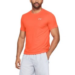 Under Armour Speed Stride Koszulka Pomarańczowy. Pomarańczowe podkoszulki męskie Under Armour, s, bez wzorów, z poliesteru, bez kołnierzyka, krótkie. Za 137,95 zł.