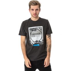 Koszulki sportowe męskie: 4f Koszulka męska H4L18-TSM011 ciemnoszara r. XL