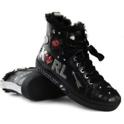 Sneakersy Karl Lagerfeld. Czarne sneakersy damskie . Za 699,00 zł.