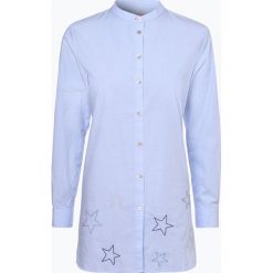 Lieblingsstück - Bluzka damska – OlgaL, niebieski. Niebieskie bluzki damskie Lieblingsstück, z aplikacjami, bez kołnierzyka, z długim rękawem. Za 429,95 zł.