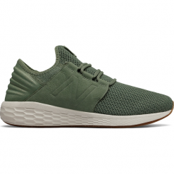 New Balance Fresh Foam Cruz v2 Nubuk - MCRUZNM2. Pomarańczowe buty sportowe męskie New Balance, z nubiku, bez zapięcia, tenisowe. Za 379,99 zł.