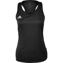 Top sportowy w kolorze czarnym. Czarne topy damskie Sportswear & Shoes, s, bez wzorów, z materiału, z okrągłym kołnierzem. W wyprzedaży za 42,95 zł.