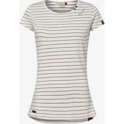 Ragwear - T-shirt damski – Mete, biały. Białe t-shirty damskie Ragwear, s, w paski, klasyczne, bez kołnierzyka. Za 129,95 zł.