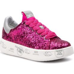 Sneakersy PREMIATA - Belle 4028 Pink. Różowe półbuty damskie Premiata, ze skóry. W wyprzedaży za 519,00 zł.