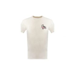 T-shirty z krótkim rękawem Penn Rich Woolrich MOTORCYCLE TEE. Białe t-shirty męskie Penn Rich Woolrich, xl, bez wzorów, bez kołnierzyka, krótkie. Za 236,15 zł.