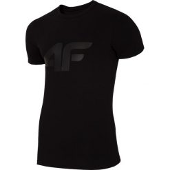 T-shirty męskie z nadrukiem: T-shirt męski TSM304 – głęboka czerń