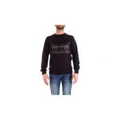Bluzy Calvin Klein Jeans J30J309527. Czarne bluzy męskie Calvin Klein Jeans, xl, bez wzorów, z jeansu, bez kołnierzyka, bez rękawów, bez kaptura. Za 255,07 zł.