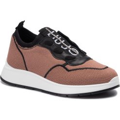 Sneakersy LIU JO - Asia 04 B69007 TX047 Nude 51315. Pomarańczowe półbuty damskie Liu Jo, na co dzień, z aplikacjami, ze skóry ekologicznej, bez obcasa, na płaskiej podeszwie, bez zapięcia. Za 689,00 zł.