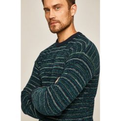 Medicine - Sweter Rebooted Smart. Niebieskie swetry męskie MEDICINE, s, bez wzorów, z bawełny, z okrągłym kołnierzem, bez kaptura. W wyprzedaży za 59,90 zł.