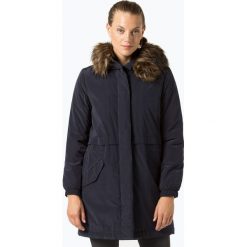 Marie Lund - Płaszcz damski, niebieski. Niebieskie płaszcze damskie Marie Lund, bez wzorów. Za 449,95 zł.