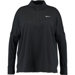 Nike Performance THERMA SPHERE Koszulka sportowa black. Czarne topy sportowe damskie marki Nike Performance, z elastanu. W wyprzedaży za 209,30 zł.