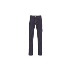 Jeansy straight leg Yurban IEDABALO. Niebieskie jeansy męskie Yurban, m, bez wzorów. Za 125,30 zł.