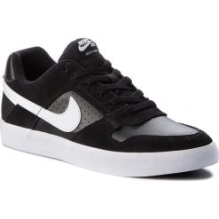 Buty NIKE - Sb Delta Force Vulc 942237 010 Black/White/Anthracite/White. Czarne półbuty męskie Nike, na co dzień, bez wzorów, ze skóry, bez zapięcia. W wyprzedaży za 179,00 zł.
