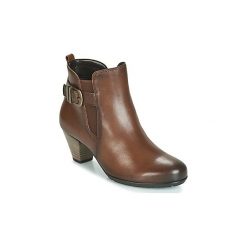 Botki Gabor 3564122. Pomarańczowe botki damskie Gabor, bez obcasa, bez zapięcia. Za 479,00 zł.