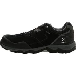 Haglöfs ROC CLAW GT MEN Półbuty trekkingowe true black/rock. Czarne buty sportowe męskie marki Haglöfs, ze skóry, bez zapięcia, outdoorowe. Za 599,00 zł.