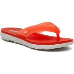 Japonki SKECHERS - Nextwave Ultra 16226/CRL Coral. Pomarańczowe klapki damskie Skechers, bez wzorów, z tworzywa sztucznego, bez obcasa. W wyprzedaży za 139,00 zł.