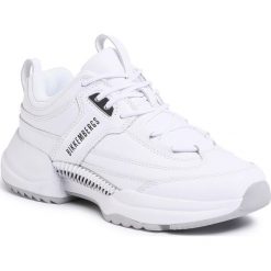 Sneakersy BIKKEMBERGS - Yandra B4BKW0097 White/Silver. Białe półbuty damskie Bikkembergs, ze skóry. W wyprzedaży za 469,00 zł.