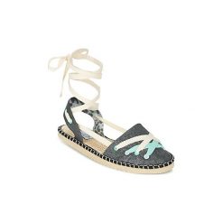 Espadryle Coolway GUAJIRA. Niebieskie espadryle damskie marki Coolway, bez wzorów, bez obcasa. Za 143,20 zł.