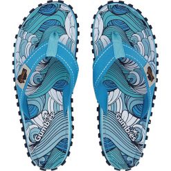 Chodaki damskie: Gumbies Japonki Gumbies Islander Canvas Flip-Flops Waves niebieskie r. 41