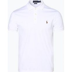 Polo Ralph Lauren - Męska koszulka polo – Slim fit, biały. Białe koszulki męskie Polo Ralph Lauren, m, z haftami, z bawełny, klasyczne, bez rękawów. Za 499,95 zł.