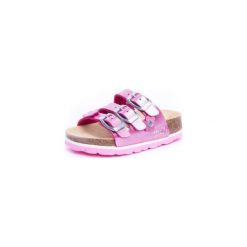 Superfit Girls Kapcie krokus - różowy/pink - Gr.Moda (2 - 6 lat). Różowe buciki niemowlęce marki Superfit, z materiału. Za 115,00 zł.