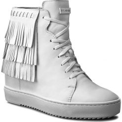 Sneakersy EVA MINGE - Gracia 1M 17SM1372113ES 102. Białe sneakersy damskie marki Eva Minge, ze skóry. W wyprzedaży za 249,00 zł.