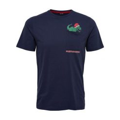 Only&Sons Koszulka Męska Rex Ss Tee Blue Night S (Rozmiar M). Niebieskie koszulki męskie marki Only&Sons, s, bez wzorów, bez kołnierzyka, bez rękawów. W wyprzedaży za 30,00 zł.