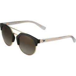 Emporio Armani Okulary przeciwsłoneczne militay green/pale goldcoloured. Szare okulary przeciwsłoneczne damskie lenonki marki Emporio Armani. Za 609,00 zł.