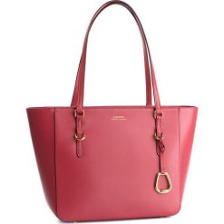 Torebka LAUREN RALPH LAUREN - Shopper 431687508018 Raspberry. Czerwone torby damskie na zakupy Lauren Ralph Lauren, bez wzorów, ze skóry, klasyczne, bez dodatków. W wyprzedaży za 569,00 zł.
