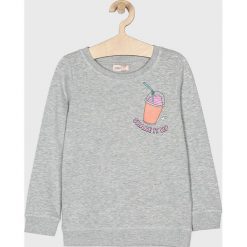 Kids Only - Bluza dziecięca 122-164 cm. Szare bluzy dziewczęce Kids Only, z nadrukiem, z bawełny, bez rękawów, bez kaptura. W wyprzedaży za 49,90 zł.