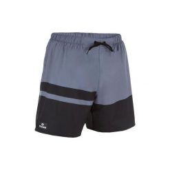 Spodenki surfing krótkie BBS 100 Stripes. Brązowe koszulki męskie OLAIAN, s, bez wzorów, z poliesteru, sportowe, na fitness i siłownię. Za 29,99 zł.
