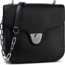 Torebka COCCINELLE - FB5 Florence Noir 001. Czarne torebki klasyczne damskie Coccinelle, z aplikacjami, ze skóry, wizytowe, zdobione, bez dodatków. Za 1249,00 zł.